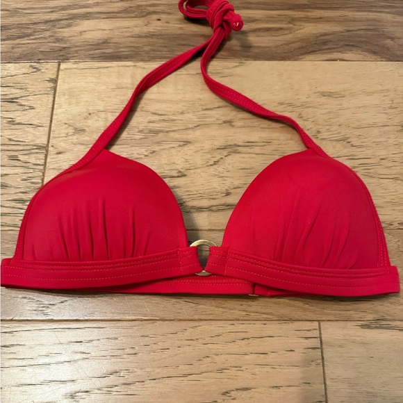 Red Hot Venus Santa Cruz Push Up Triangle Women's Bikini Top - Picture 5 of 5